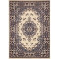 Home Dynamix 3 ft. 7 in. x 5 ft. 2 in. Premium Sakarya Area Border Rug Porcelain 769924013168